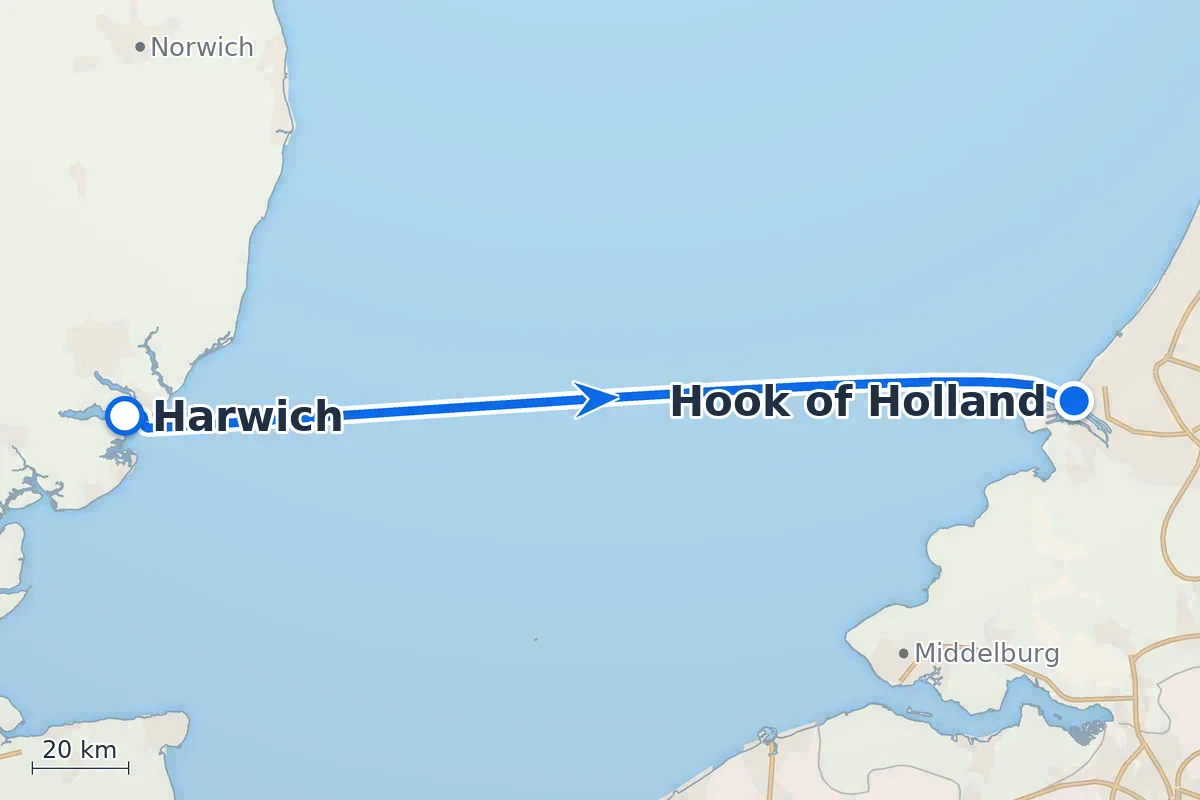 Harwich - Hoek van Holland