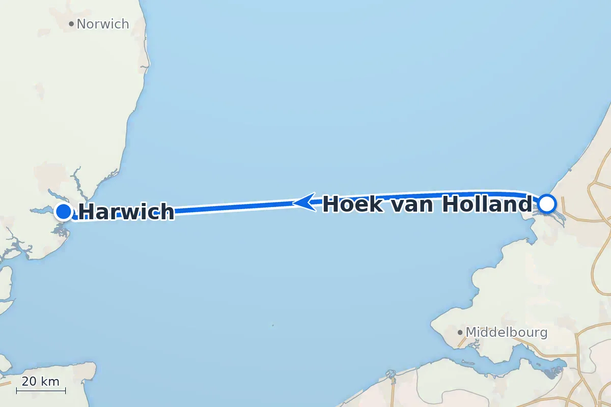Hoek van Holland - Harwich